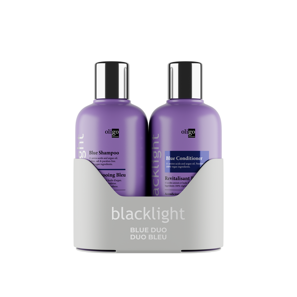 Duo Shampooing et Revitalisant Bleu Blacklight