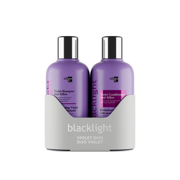 Duo Shampooing et Revitalisant Violet Blacklight